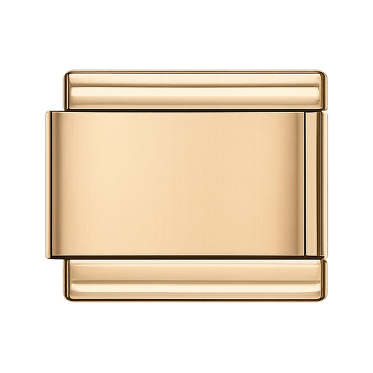 Plain charm - Rose Gold